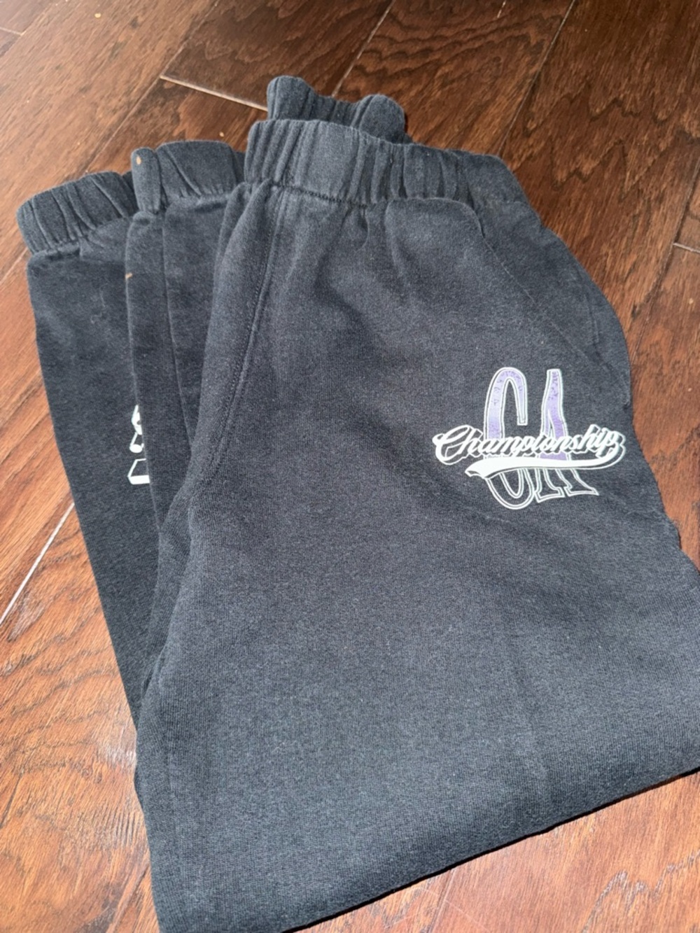 Hollister Black Womens Sweatpants Cuff